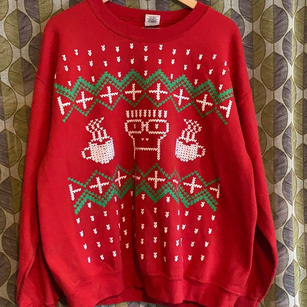 Large Descendents Christmas sweater